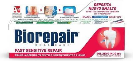 Image du produit Biorepair Fast Sensitive Repair Toothpaste with microRepair 2.5 Fluid Ounce Tube 75ml (75 ml)