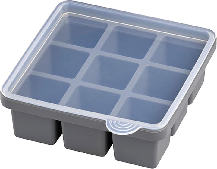 APS Stampo per cubetti di ghiaccio, set di 2, 9 cubetti di ghiaccio ciascuno