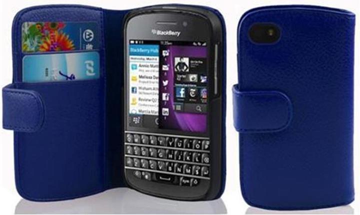 Actual product image Cadorabo Book with structure cover (Blackberry Q10)