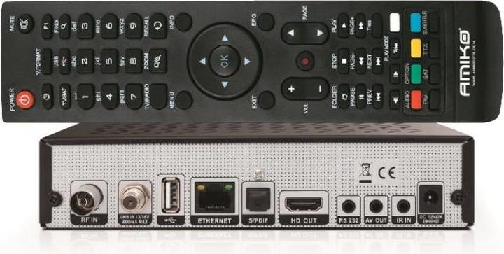 Produktbild Amiko HD8265+ Combo (DVB-S2, DVB-C/T2, CI-Schacht)