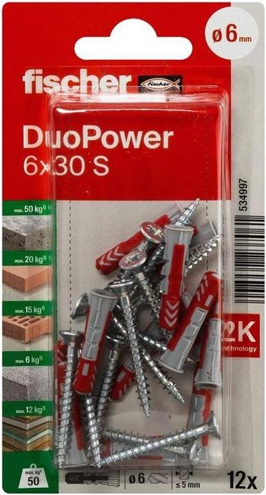 Produktbild Fischer Duopower (12 Stk.)