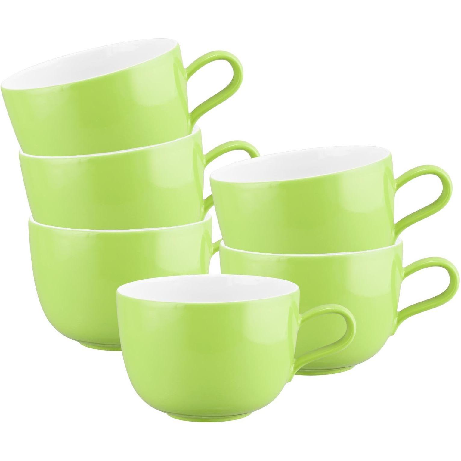 Seltmann, Tasse, Liberty Pure Colors Milchkaffeetassen (380 ml, 6 x)