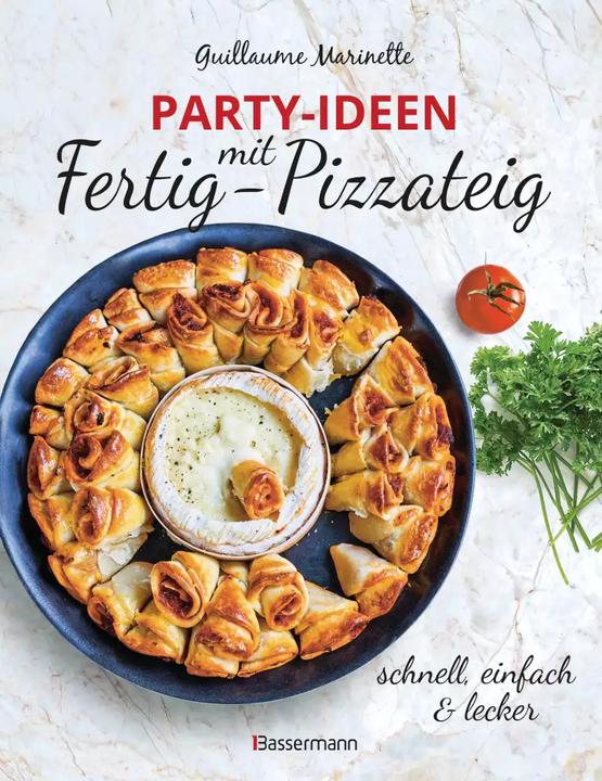 Actual product image Party-Ideen mit Fertig-Pizzateig - Schnell, einfach, lecker! (German, Guillaume Marinette, 2022)