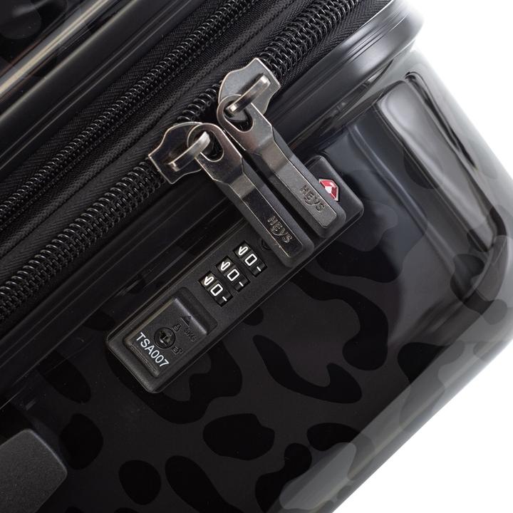 Produktbild Heys Black Camo 4 Rollen Kofferset 3-teilig mit Dehnfalte (214 l)