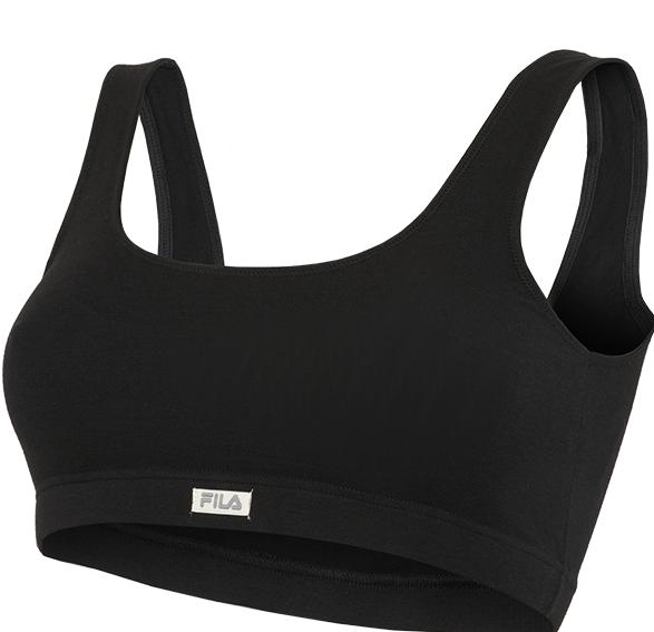 Actual product image FILA Woman Bra Elastic With Logo In Bamboo (Single pack, L)
