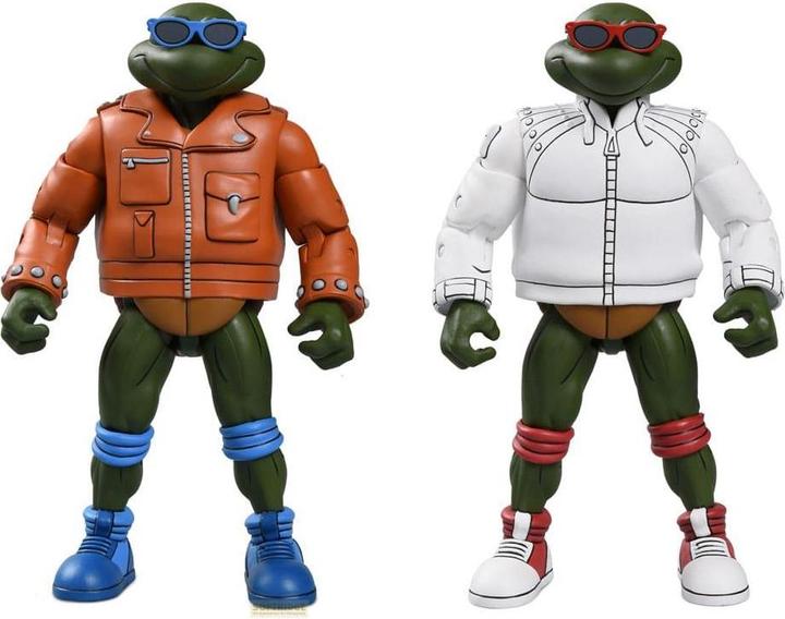 Neca Teenage Mutant Ninja Turtles (Cartoon) Actionfigur Punk Leo and Punk Raph 2 Pack 18 cm