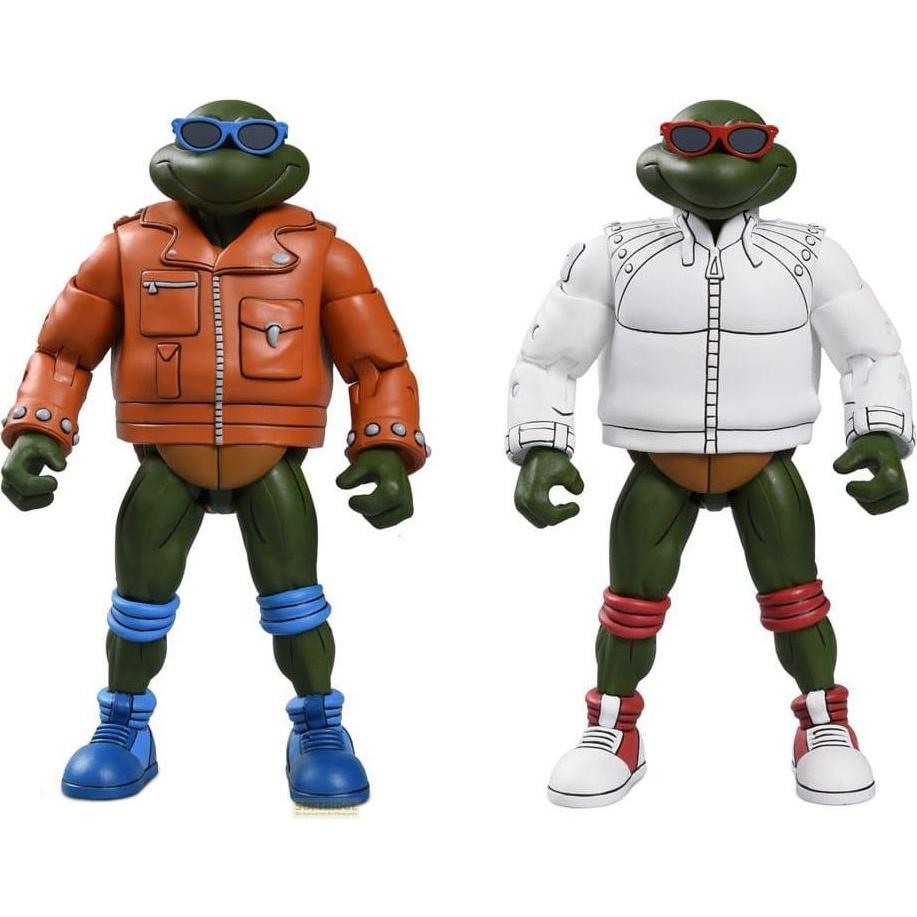 Neca Teenage Mutant Ninja Turtles (Cartoon) Actionfigur Punk Leo and Punk Raph 2 Pack 18 cm