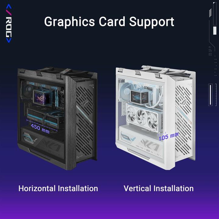 Produktbild ASUS Geh ROG STRIX HELIOS II GX601S WHITE (ATX, E-ATX, mATX, Mini-ITX)