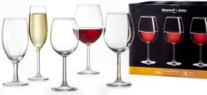 Produktbild Ritzenhoff & Breker Rotweinglas 'Vio' 6er Set (43 cl, 6 Gläser, Rotweingläser)