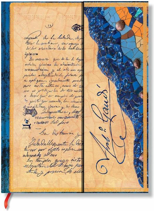 Produktbild Paperblanks Gaudi, The Manuscript of Reus (Embellished Manuscripts Collection) Midi Unlined Hardback Journa (Blanko, Harter Einband)