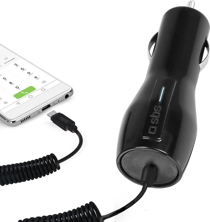 Image du produit SBS Chargeur de batterie portable pour voiture, connexion USB type C