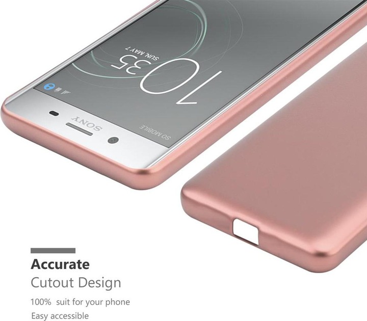 Produktbild Cadorabo TPU Matt Metallic Cover (Sony Xperia XZ Premium)