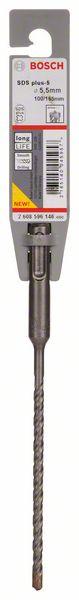 Produktbild Bosch Professional Zubehör Hammerbohrer SDS plus-5, 5,5 x 100 x 165 mm (5.5 mm)