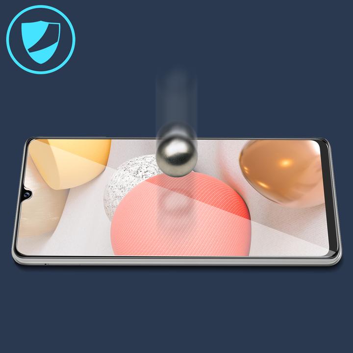Actual product image Avizar Crystal clear film, glass screen protector (1 Piece, Samsung Galaxy A42 5G)