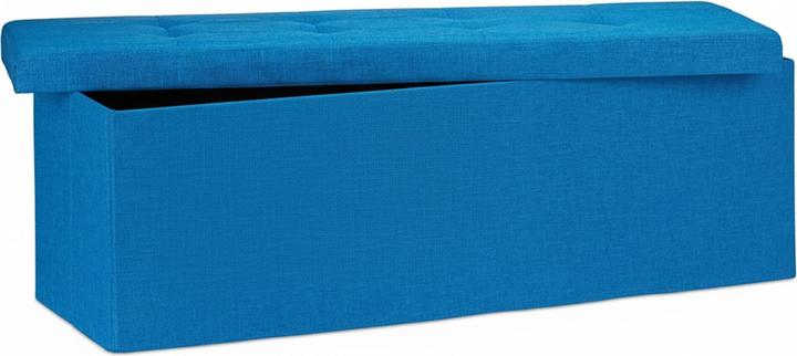 Image du produit Relaxdays Pouf de rangement pliant repose-pied (114 cm)