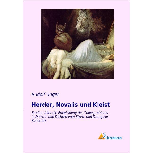 Herder, Novalis und Kleist, Fachbücher