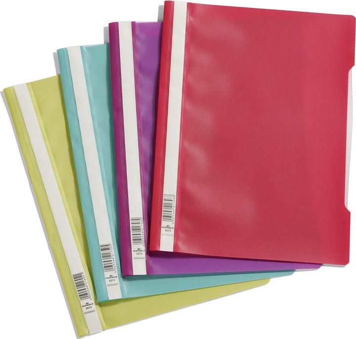Actual product image Durable Quick binder A4 Purple, 50 pieces (A4, 50 x)