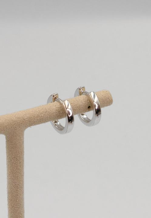 Produktbild Muau Creolen (750/18K Weissgold)
