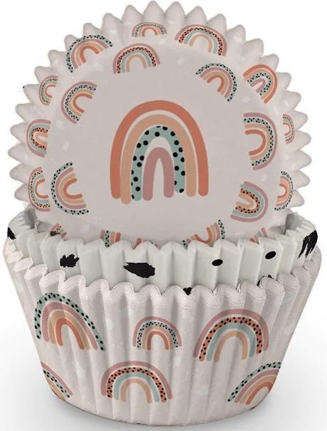 Produktbild Creative Party Moules à cupcakes "Boho Rainbow"
