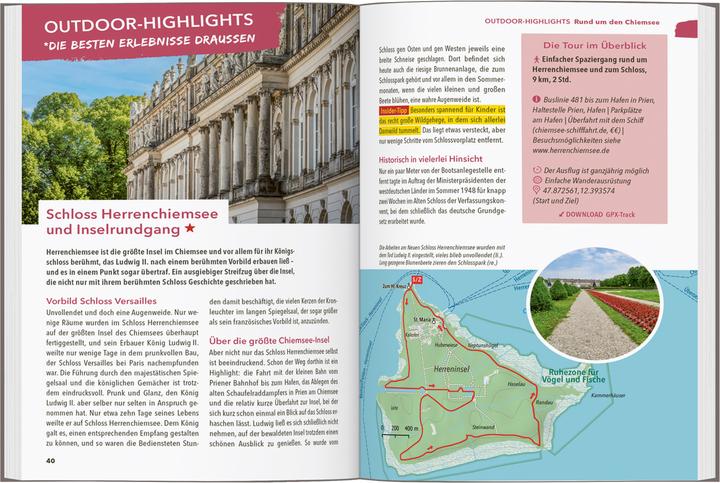 Image du produit OUTDOOR GUIDE Reiseführer Chiemgau & Berchtesgadener Land (Allemand, Andreas Gruhle, 2024)