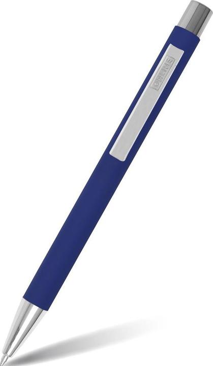 Image du produit Online SOFT METAL - Stylo à bille rétractable (Bleu, 1x)