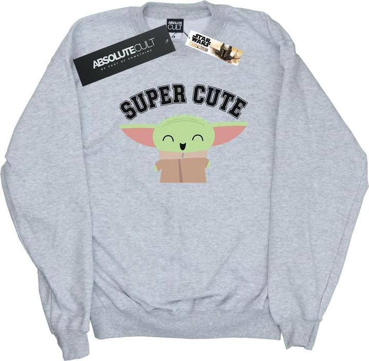 Image du produit Star Wars - Sweat THE MANDALORIAN SUPER CUTE - Fille (152, 158)