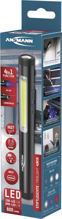 Actual product image Ansmann Stiftleuchte Penlight 4in1R (600 lm)