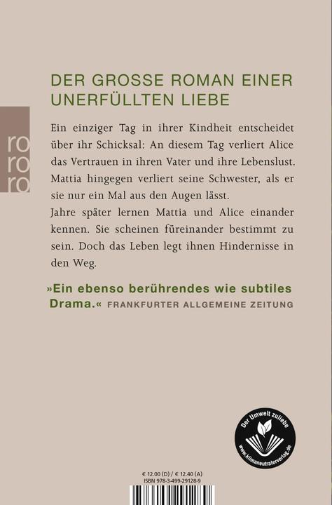 Immagine prodotto Die Einsamkeit der Primzahlen (Tedesco, Paolo Giordano, 2017)