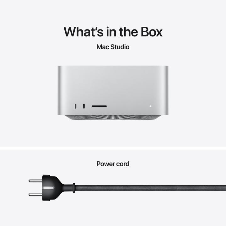Productafbeelding Apple Mac Studio – 2025 (M4 Max, 36 GB, 512 GB, Apple M4 Max 32-core)