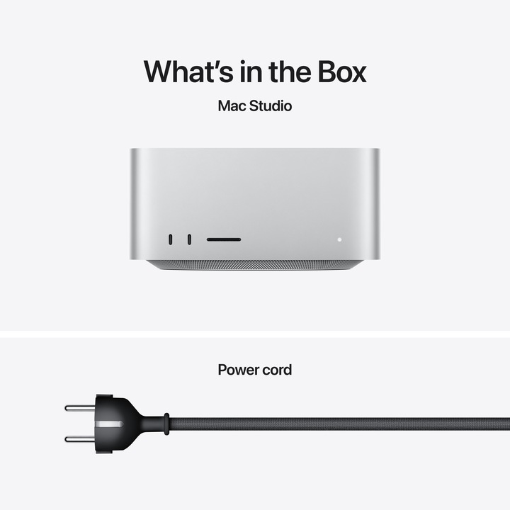 Actual product image Apple Mac Studio – 2025 (M4 Max, 36 GB, 512 GB, Apple M4 Max 32-Core)