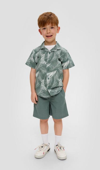 Immagine prodotto s.Oliver Hemd Kurzarmhemd mit All-over-Print (92)