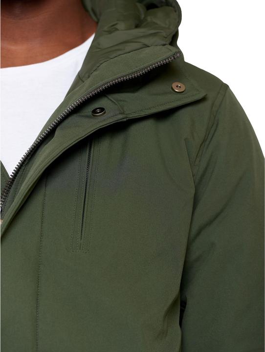 Produktbild KnowledgeCotton Apparel Long Soft Shell Jacket Climate Shell Forest Night (S)