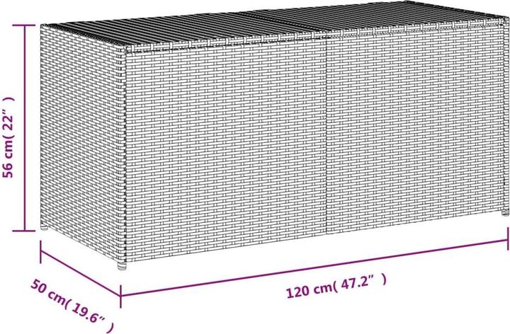 Produktbild vidaXL Gartentruhe