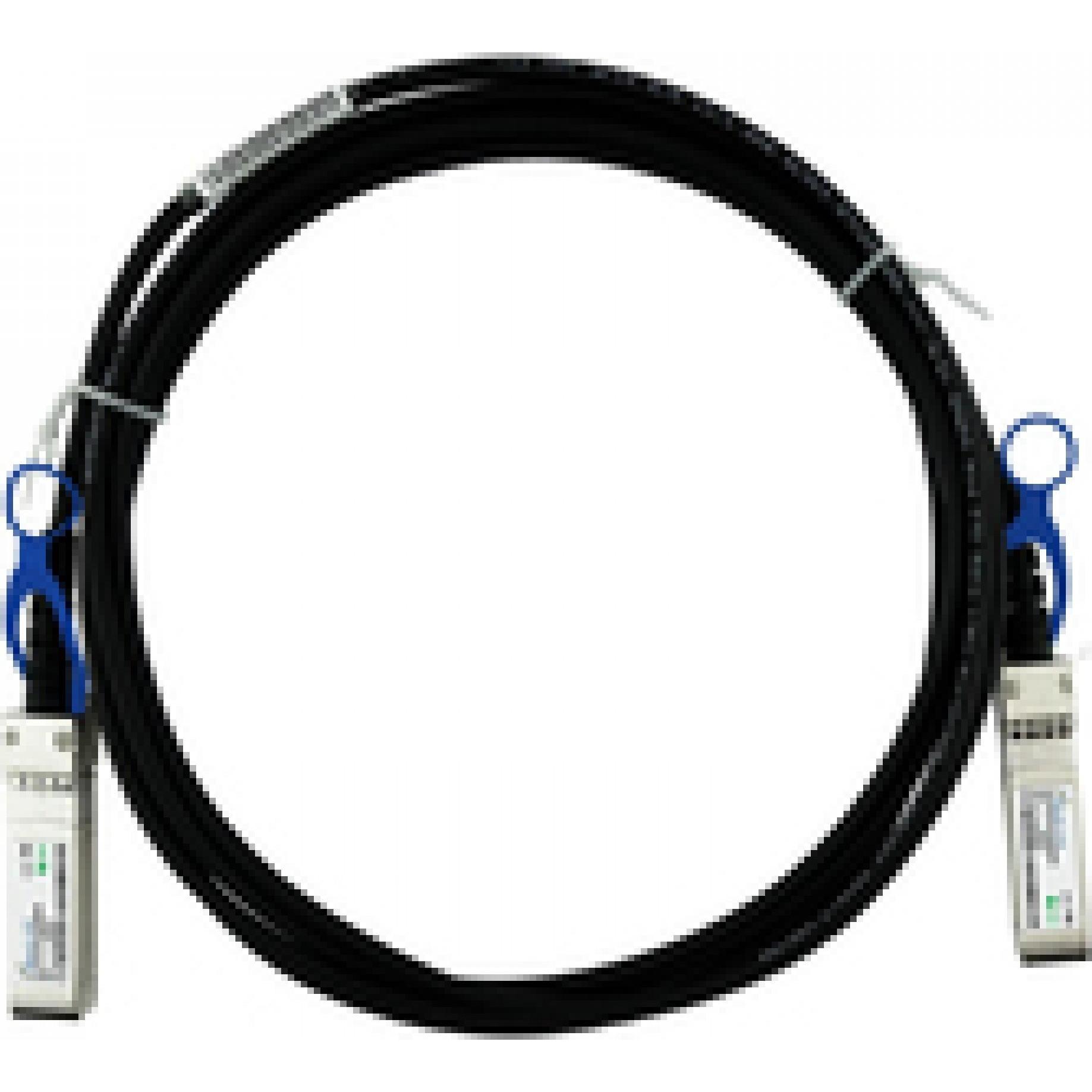 CBO Broadcom SFP28-DAC-1M kompatibles BlueLAN DAC SFP28 SC272701Q1M30, Transceiver, Schwarz