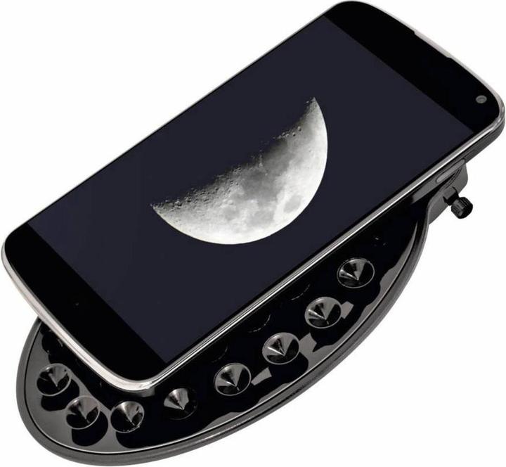 Immagine prodotto Bresser Telescopio riflettore Spica 130/1000 EQ3 con smartphone-A