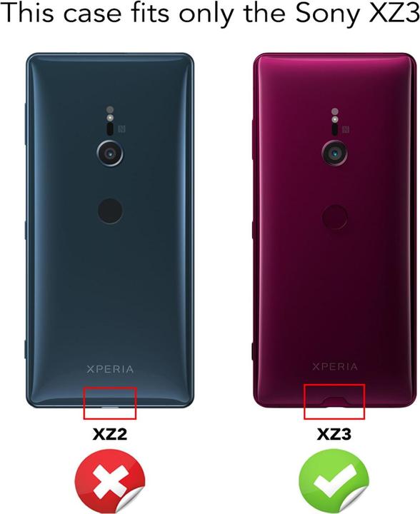 Actual product image Nalia Case compatible with Sony Xperia XZ3 (Sony Xperia XZ3)