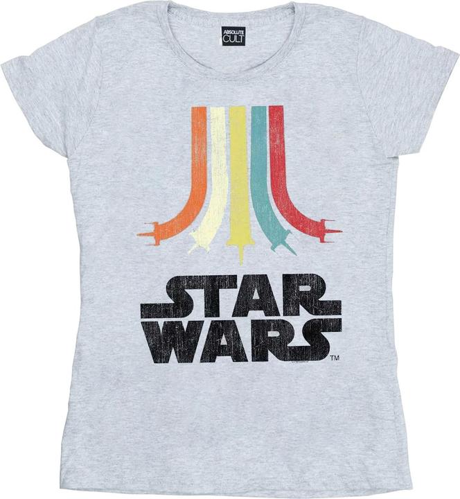 Produktbild Star Wars Retro Rainbow TShirt (XXL)
