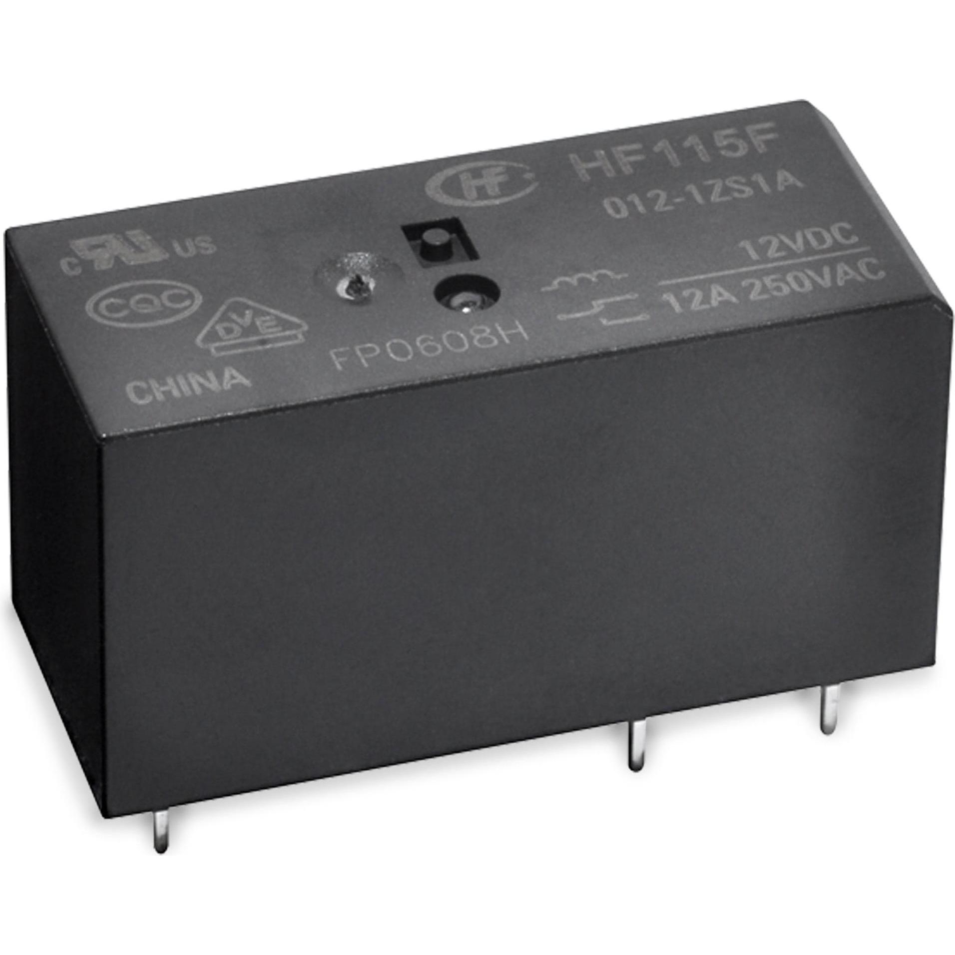 Hongfa Printrelais HF115F/012-1ZS1B, Relais