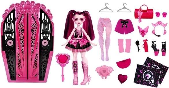 Actual product image Monster High Skulltimate Secrets Draculaura