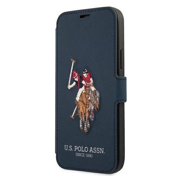 U.S. Polo Us Polo USFLBKP12LPUGFLNV IPhone 12 Pro Max 6.7 Inches Navy Blue (Apple IPhone 12 Pro Max), Smartphone Hülle, Blau