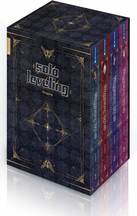 Actual product image Solo Leveling Roman 01 - 04 mit Box (German, Chugong, 2022)