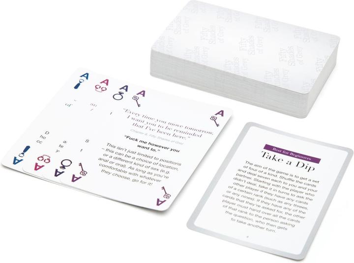 Fifty Shades of Grey Play Nice Talk Dirty Inspiration Cards (Game compilation, English)
