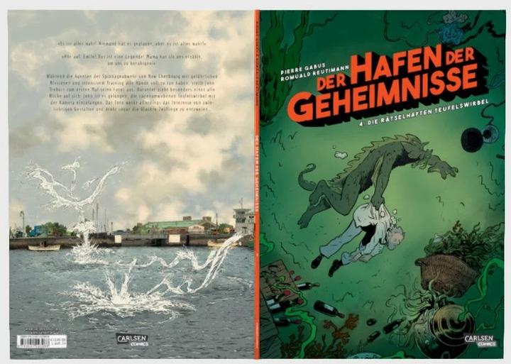 Produktbild Der Hafen der Geheimnisse 4: Die rätselhaften Teufelswirbel (Deutsch, Pierre Gabus, Romuald Reutimann, Thomas Schöner, 2024)