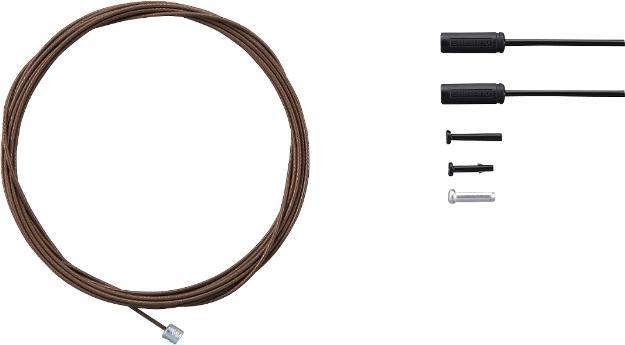 Actual product image Shimano shift cable shift cable MTB/Road polymer coated