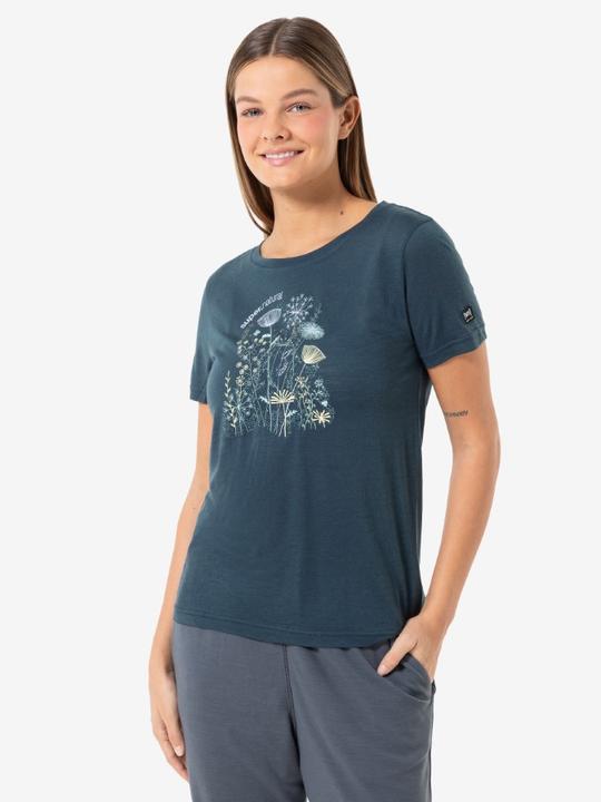 Actual product image Super Natural Women's Rock Flowers Tee (L)