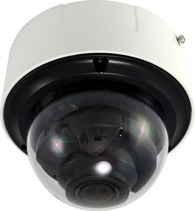 Actual product image LevelOne IPCam FCS-3406 Z 3x Dome Out 2MP H.265 IR PoE (1920 x 1080 Pixels)