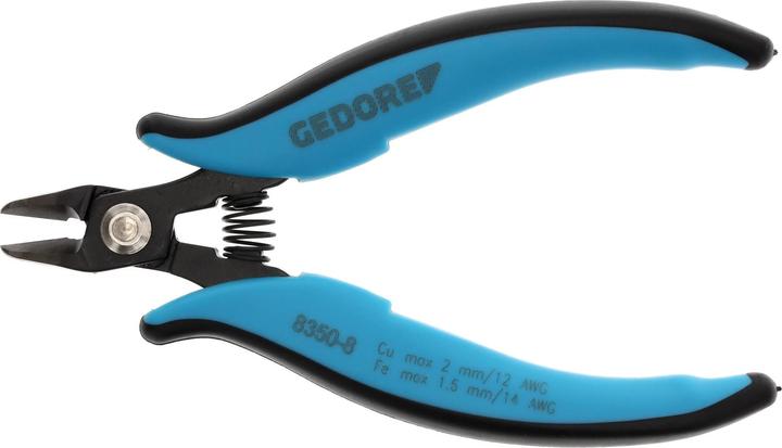 Image du produit Gedore 8350-8 Pince coupante latérale électronique miniature Power-Line (140 mm)