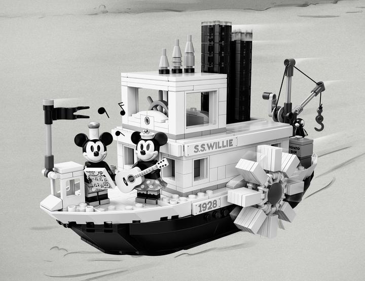 Immagine prodotto LEGO Vaporetto Willie (21317, LEGO Ideas, Set LEGO rari)