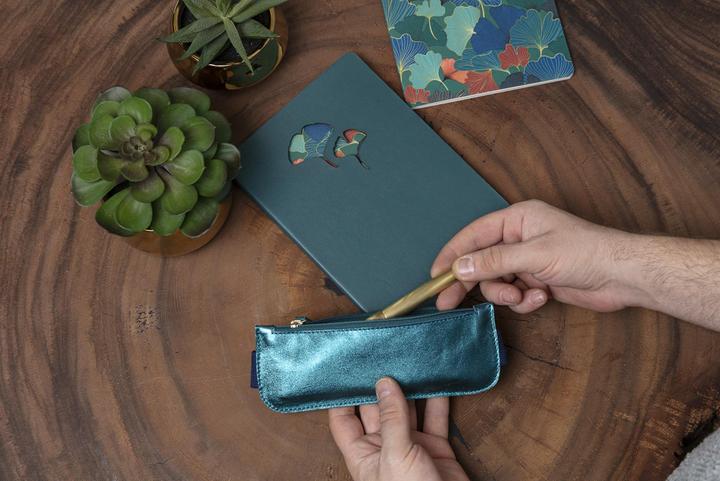 Actual product image Clairefontaine Ginkgo Schlamperm Leder