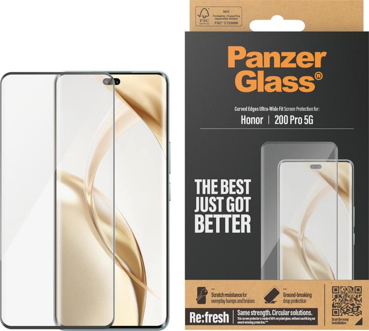 Produktbild PanzerGlass Ultra-Wide Fit (1 Stück, Honor 200 Pro)